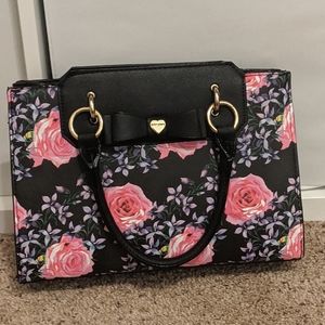Betsey johnson floral handbag